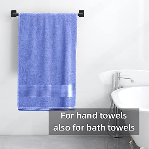 Heavy Duty 24-Inch Wall-Mounted Towel Bar for Bathroom Organization