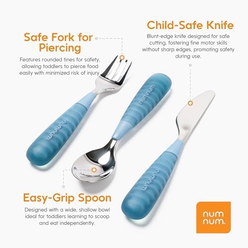 NumNum Toddler Utensils Set