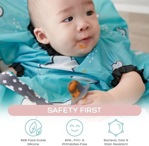 Grabease Baby silicone Spoon Set for Baby Led Weaning