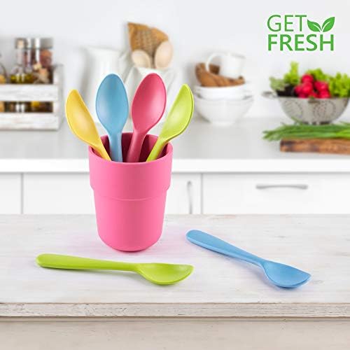 G Et Fresh Reusable Bamboo Spoons Set for Kids