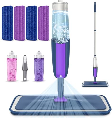 MEXERRIS Microfiber Wood Floor Mop