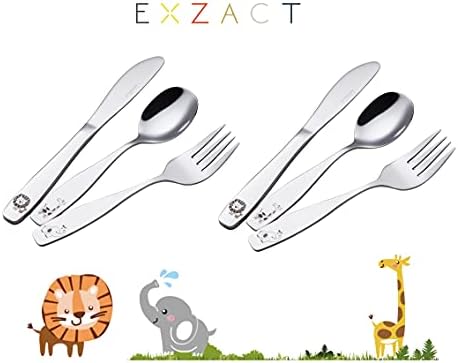 Exzact Kids Flatware Set 6PCS