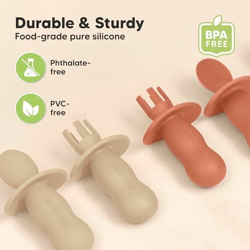 BLW Baby Utensils Set for Safety and Durability