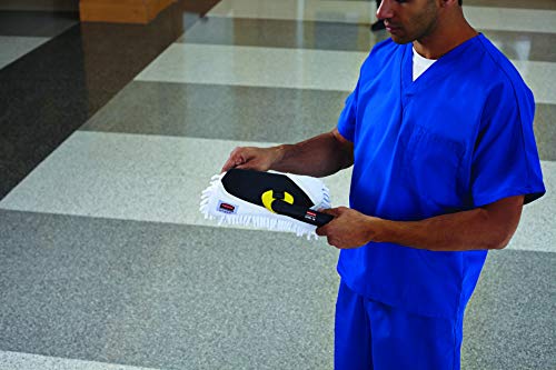 Rubbermaid HYGEN Quick-Connect Flexible Microfiber Mop Cover Durable Design