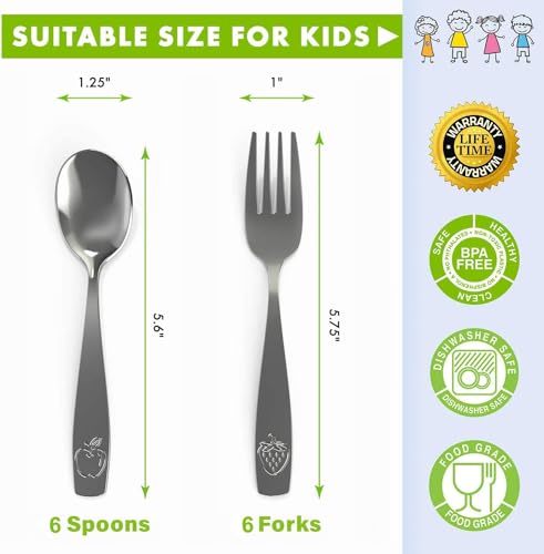 Stainless Steel Kids Set 24pc