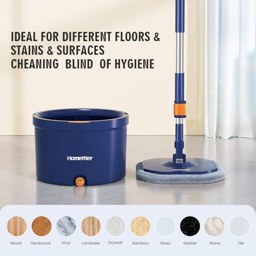 Cleaner Hygienic and Compact Spin Mop
