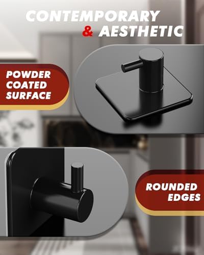 auxmir Self adhesive wall hooks