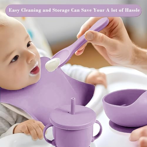 Versatile Silicone Baby Feeding Set