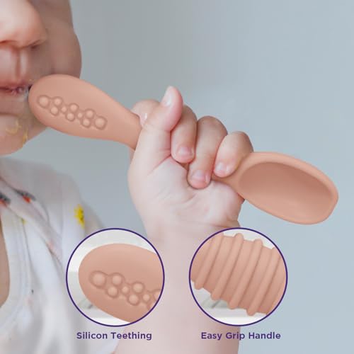 Sperric Silicone Baby Spoon Set