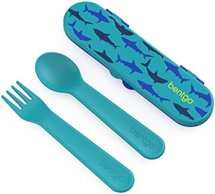Bentgo Kids Reusable Set Fun for Lunch More