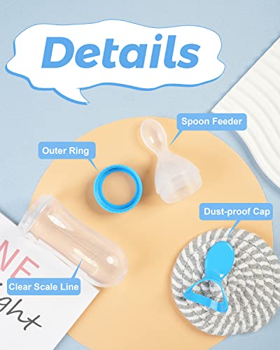 3 Pack Baby Silicone Feeder Set