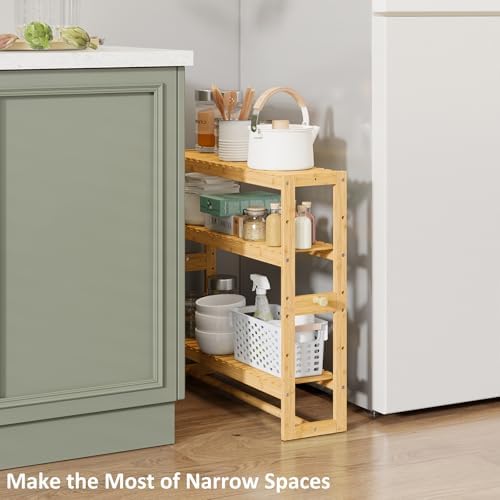 RRX Adjustable Bathroom Organizing Shelf Beige