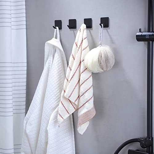 Sturdy 4-Pack Towel Hooks