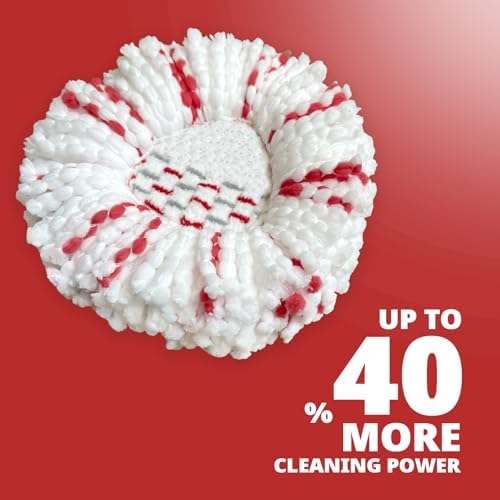 DWavele 40 More Cleaning Power Machine Washable Mop Head Replacement