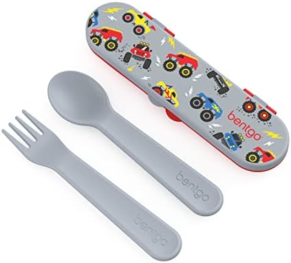 Bentgo Reusable Plastic Kids Utensil Set