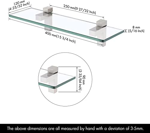 Bath Room Wall-mounted 11 lbs Shelf