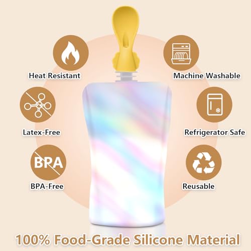 MiniMunch Silicone Baby Spoon Set