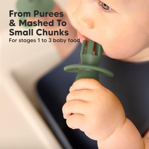 4-pack Silicone Baby Set for Feeding