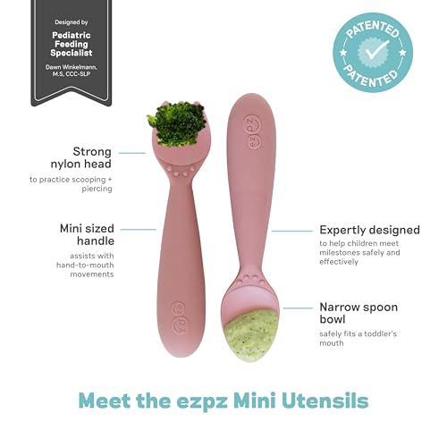 EZPZ Mini Utensils Safe for Toddlers