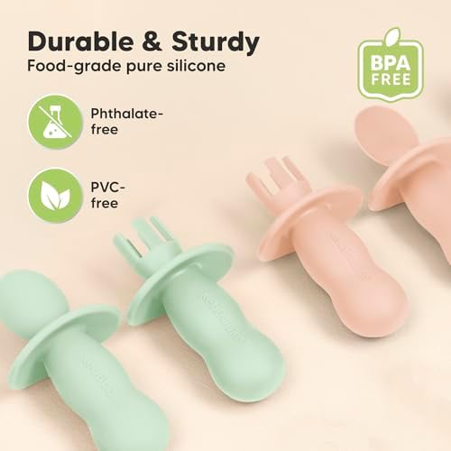 4-pack Silicone Baby Set for Feeding