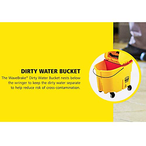 rubbermaid dirty water mop bucket
