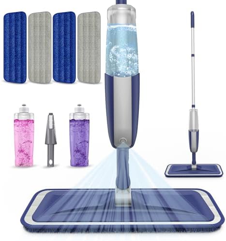 MEXERRIS Microfiber Wet Mop Set