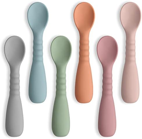 MEFAN Silicone Feeding Spoons