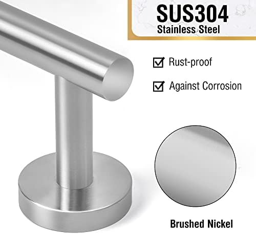 HITSLAM Brushed Nickel Towel Bar