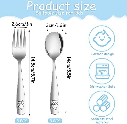 Perfect Set for Kids Pimoys Toddler Flatware