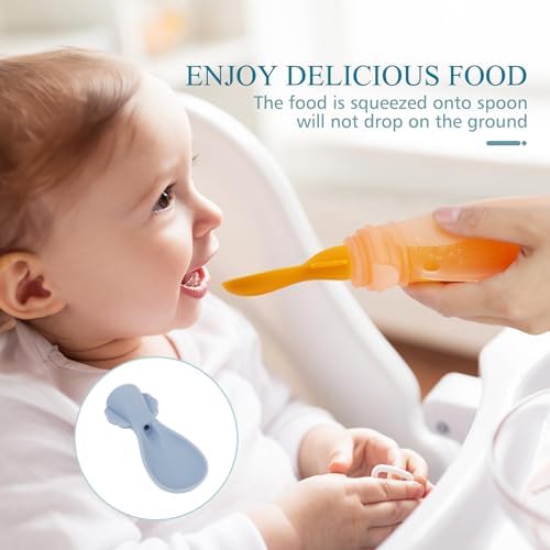Universal Silicone Pouch Spoon 10-Pack