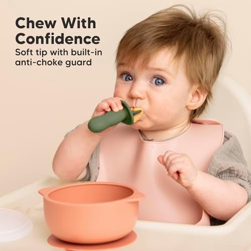 4-pack Silicone Baby Set for Feeding