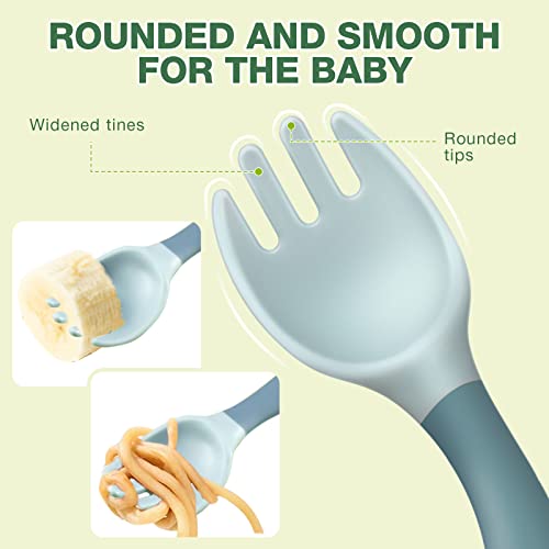 Top Choice Bendable Self-Feeding Training Set for Babies