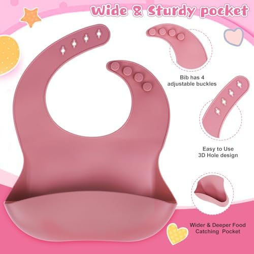 Adorable Silicone Baby Feeding Set