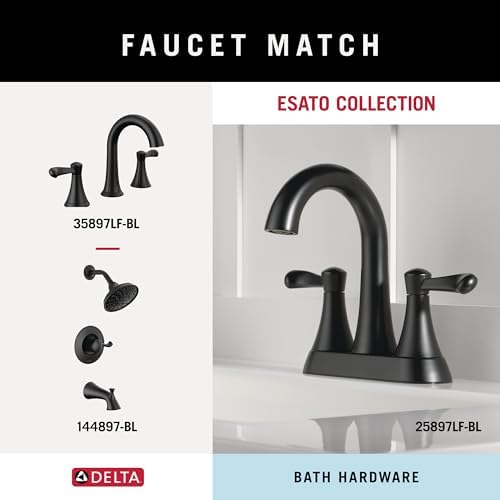 Sturdy Matte Black Bath Towel Holder Ring