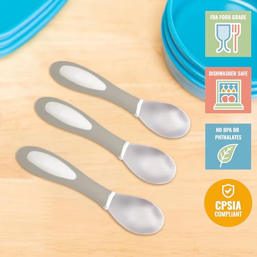 ECR4Kids My First Meal Pal Stainless Steel Spoons