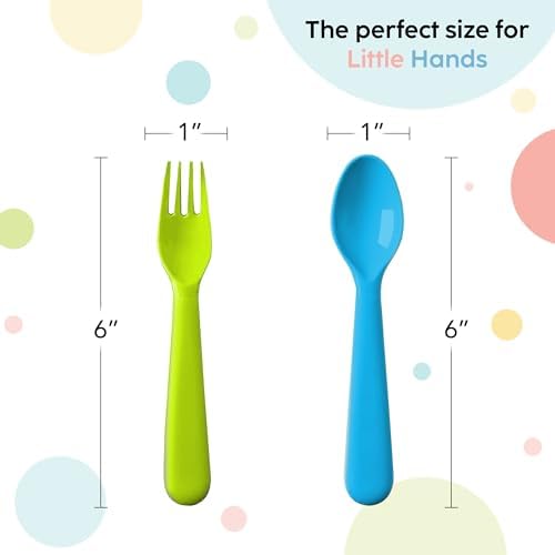 Colorful Kids Flatware Set