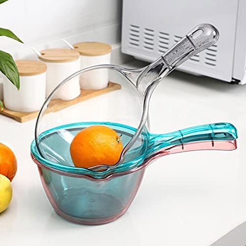 Thickened Anti-Skip Water Spoon with Non-Slip Handle Grey