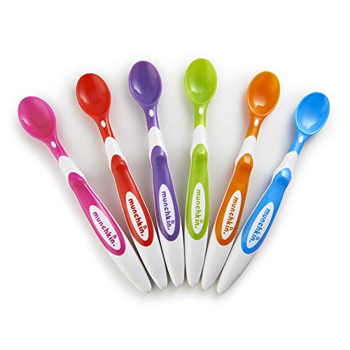 Munchkin 10062 Soft-Tip Self-Feeding infant spoons 6 pack