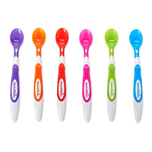 Munchkin 10062 Soft-Tip Self-Feeding infant spoons 6 pack