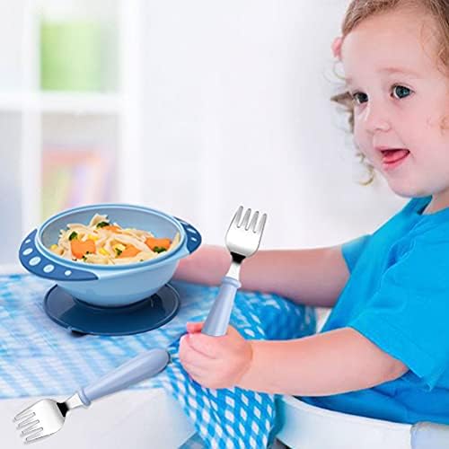Pimoys Toddler Forks BPA-Free Durable for Kids Ages 0-3