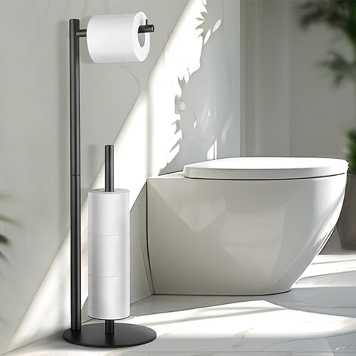 HHAOLUDUO Standing Toilet Paper Holder