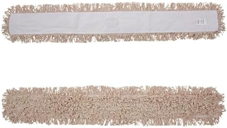 Boardwalk BWK1360 60x5in Hygrade Cotton Dust Mop Head - White