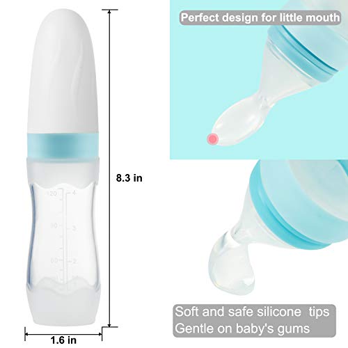 Sturdy Silicone Baby Food Dispo Set Teachable