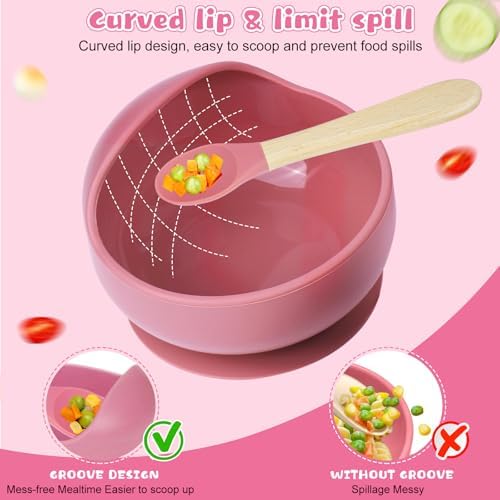 Adorable Silicone Baby Feeding Set