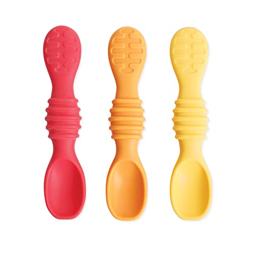 Bumkins Silicone Baby Utensils Set