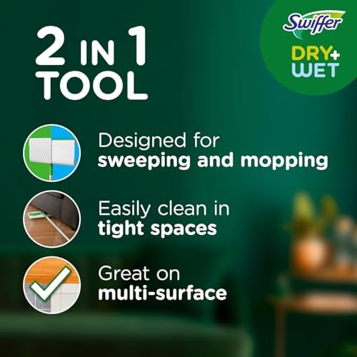 Swiffer 2-in-1 Mop Dry Wet Floor Cleaner