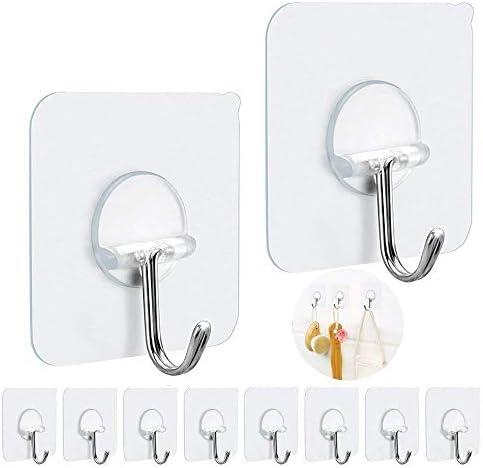 Professional Adhesive Wall Hooks Heavy-Duty Easy to Use Durable Sticks