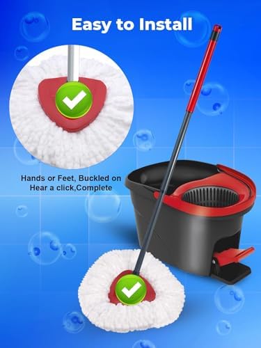 4-Pack Mop Head Replacement