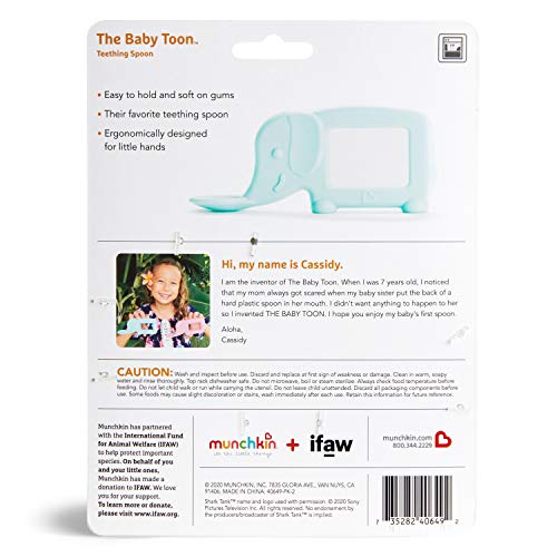 Wonderful Munchkin Teether Spoon Exclusive Shark Tank Design
