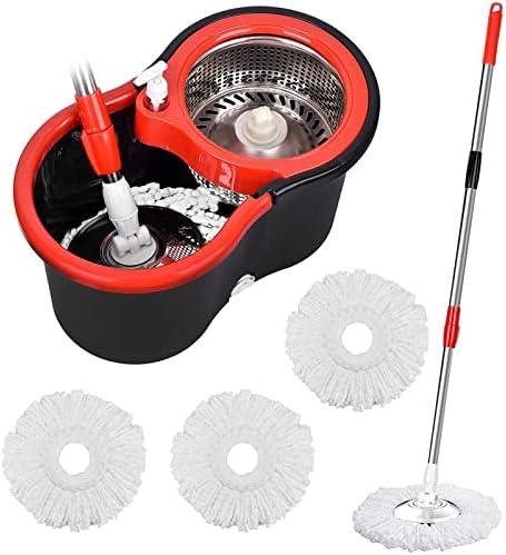 PULNDA Microfiber Mop Bucket Set